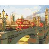 Paint by Numbers - Evening In London