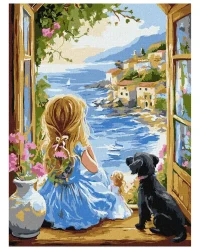 Paint by Numbers Ideyka – A Dreamy Girl