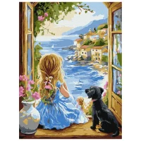 Paint by Numbers Ideyka – A Dreamy Girl