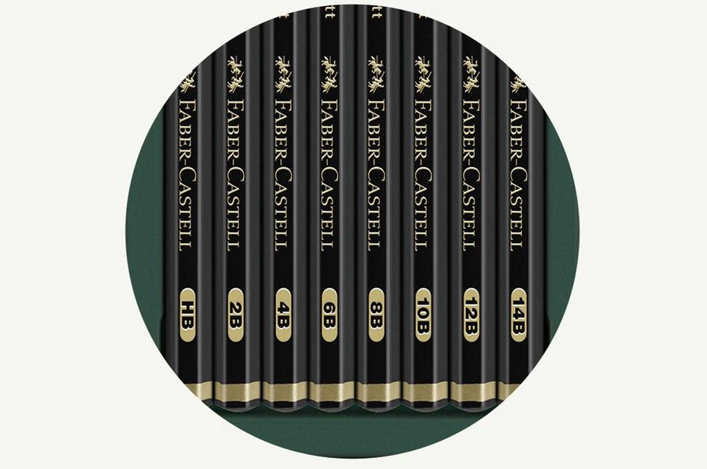 Pitt graphite matt grades