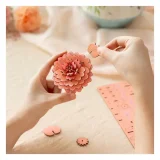 Robotime 3D Wooden Puzzle - Pink Dahlia