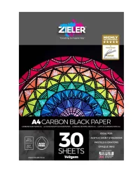 Zieler Carbon Black Paper Pad140gsm – A4