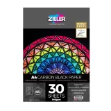 Zieler Carbon Black Paper Pad140gsm - A4