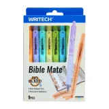 Writech Bible Mate – Highlighter & Pen Set 9pc
