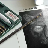 Faber Castell Pitt Graphite Matt & Castell 9000
