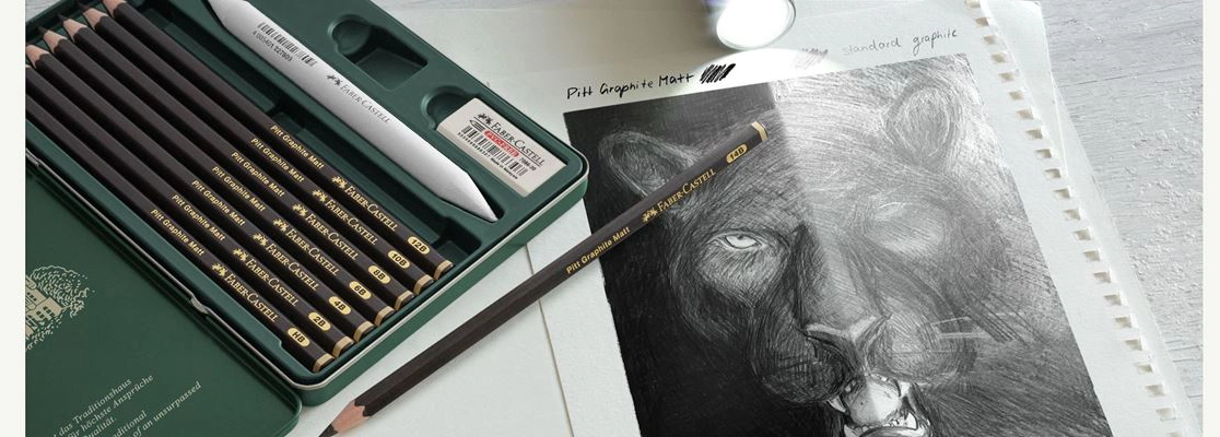 Faber Castell Pitt Graphite Matt & Castell 9000