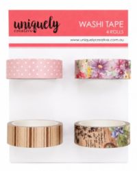 Washi Tape Botanical Combo 4pce
