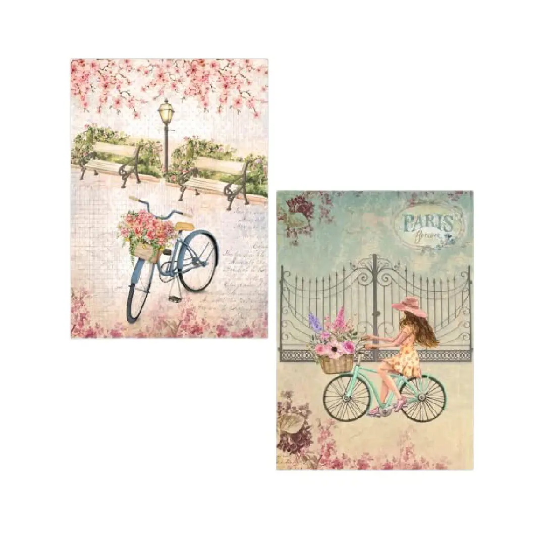 A4 Decoupage Paper - On The Move