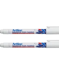 Artline Marker for Fabric – White
