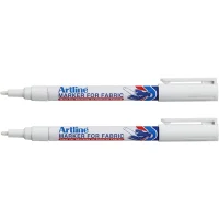 Artline Marker for Fabric – White