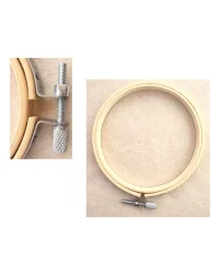 Bamboo Embroidery Hoop – 12cm/4.75″