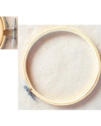 Bamboo Embroidery Hoop – 18cm/7″