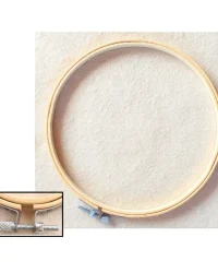Bamboo Embroidery Hoop – 20cm/8″