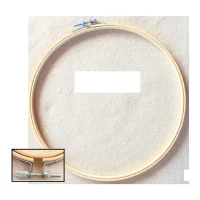 Bamboo Embroidery Hoop – 26cm/10″