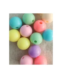 Beads Round Pastel Mix – 12mm