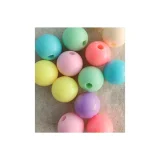 Beads Round Pastel Mix - 12mm