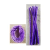 Chenille Sticks - 12mm Purple