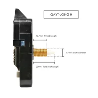 Clock Mechanism 23mm With Hanger