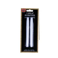 Crazy Crafts Chalk Markers – White