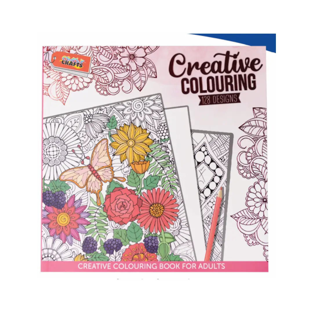 Crazy Crafts Creative Colouring - Pink