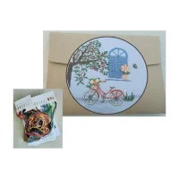 Embroidery Kit – Bicycle