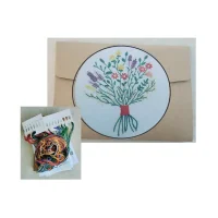 Embroidery Kit – Flower Bouquet