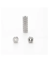Neodymium (Rare Earth) Countersunk Magnets – OD10x6.5mm/D4x3mm