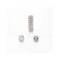 Neodymium (Rare Earth) Countersunk Magnets – OD10x6.5mm/D4x3mm
