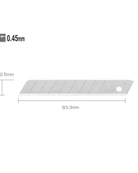 Olfa Blades MTB-10B for 12,5mm Cutters