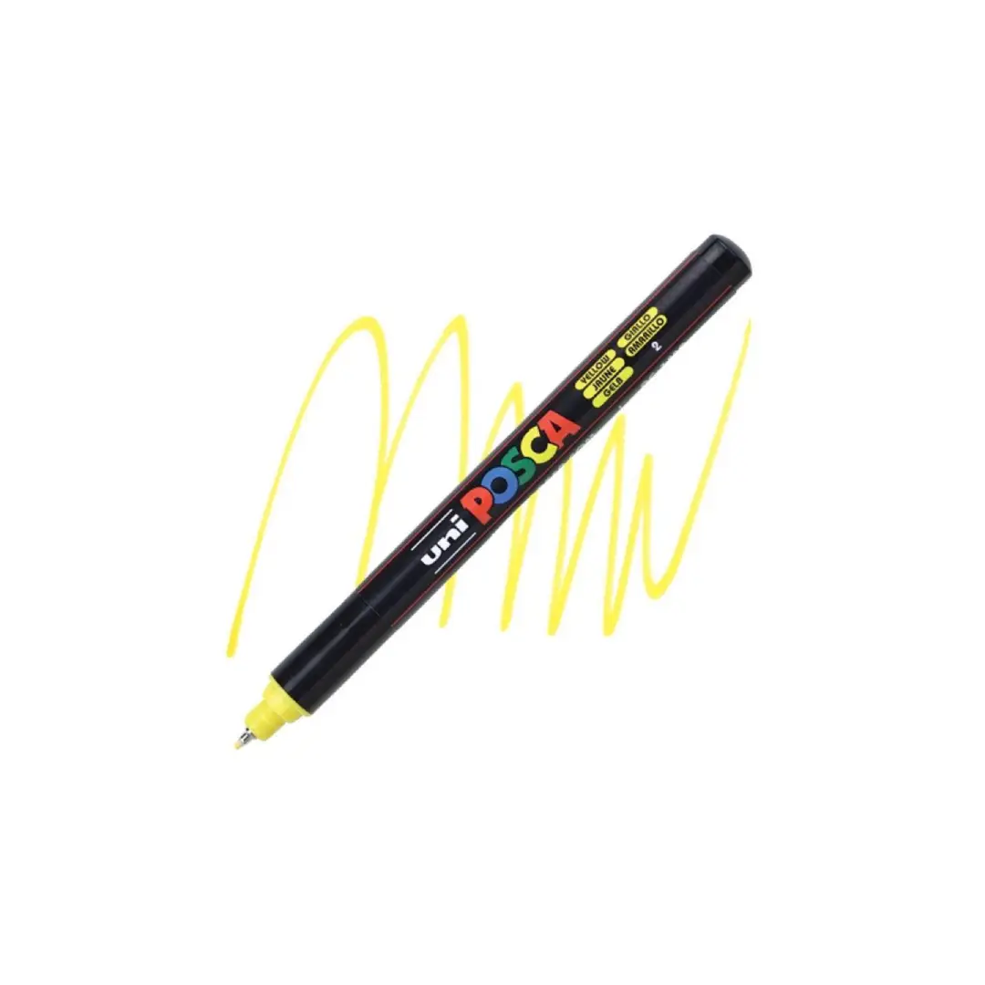 Posca Paint Markers - PC 1MR Yellow
