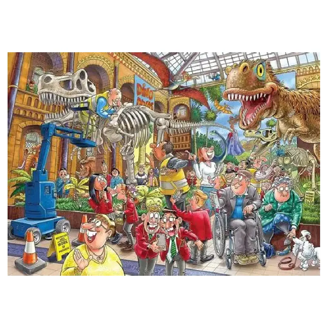 WASGIJ - Blight at Museum - 1000 Piece Puzzle - 2