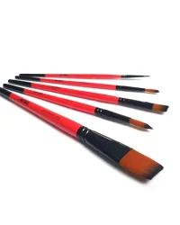 Acrylic & Oil Brush Set – Zieler 5pc