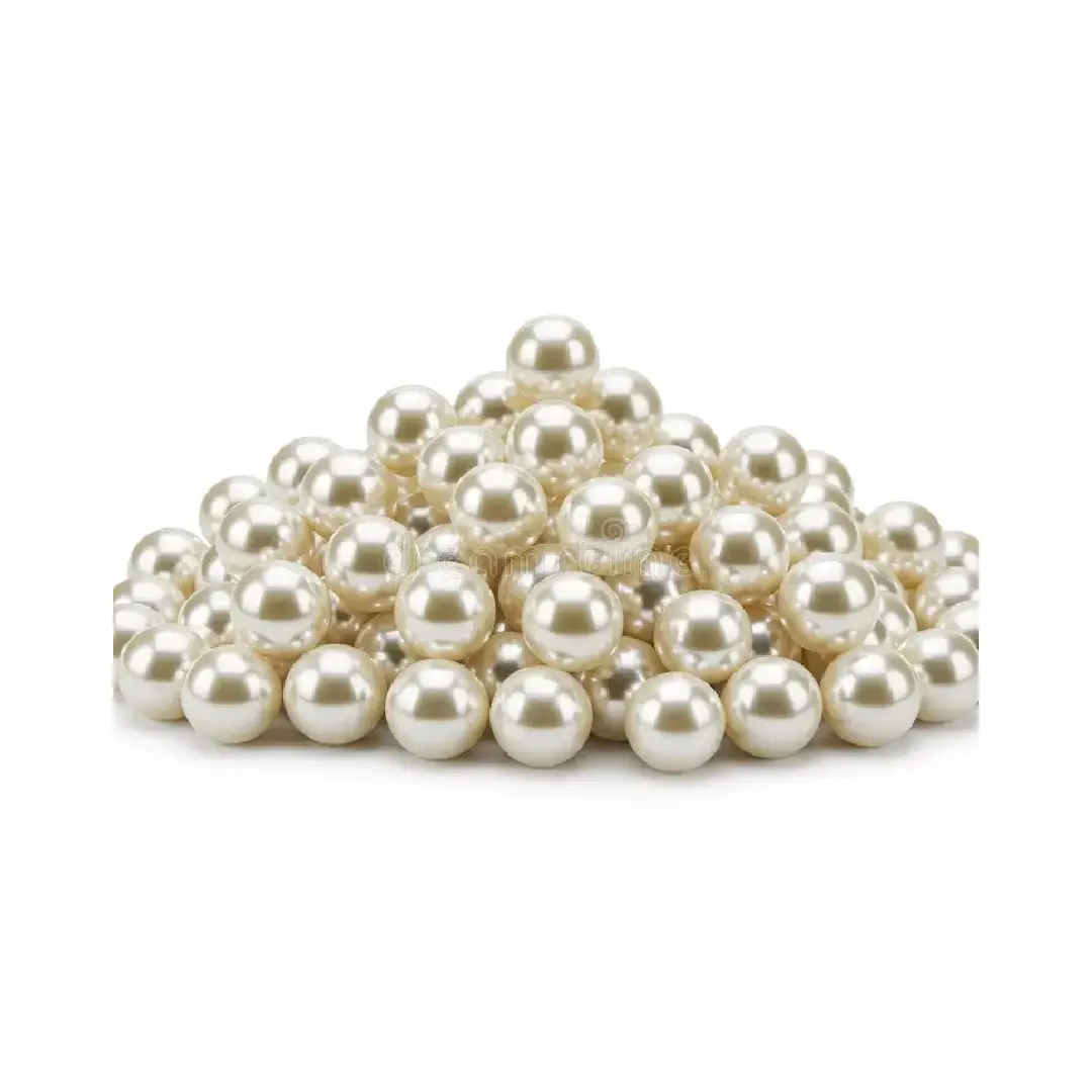 Beads Glass Pearl 8mm - Cream