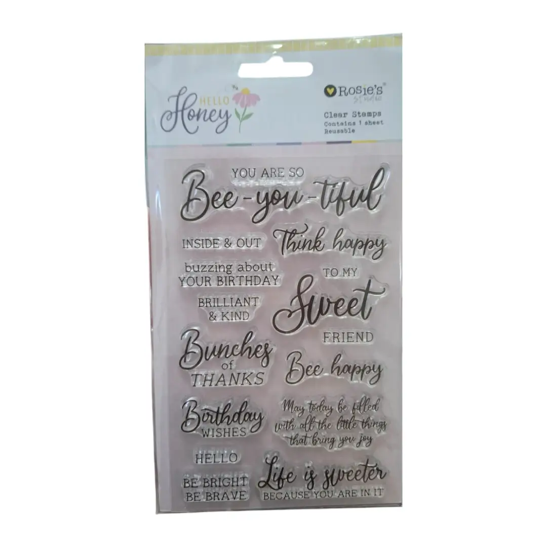 Clear Stamp - Hello Honey