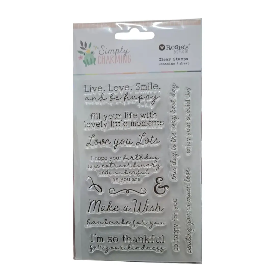 Clear Stamp - Simply Charming