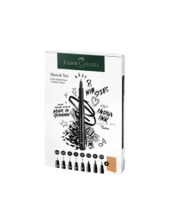 Faber Castell – Pitt Artist Sketching Set W/Sketchbook