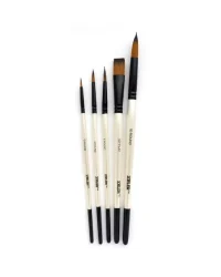 Mixed Media Brush Set – Zieler 5pc