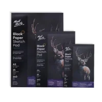 Mont Marte – Black Paper Sketch Pad -140GSM