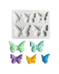 Silicone Mould Butterflies – 5pce