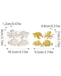 Silicone Mould Nemo Theme – 4pce