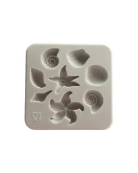 Silicone Mould Marine Life – 8pce