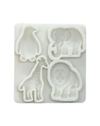 Silicone Mould Animals – 4pce