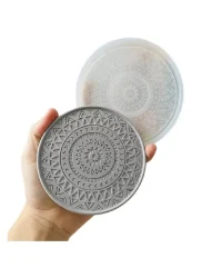 Silicone Mould Coaster Mandala – 10cm