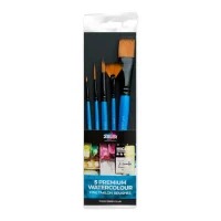 Watercolour Brush Set – Zieler 5pc