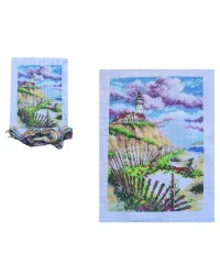 Cross Stitch Kit – Seaside – 18x25cm
