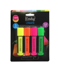 Croxley Highlighter – Assorted 4pce
