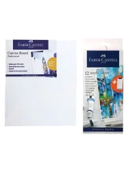 Faber Castell – Acrylic Starter Set with Canvas A4