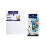 Faber Castell – Acrylic Starter Set with Canvas A4
