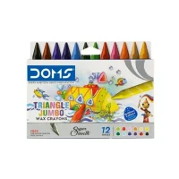 Jumbo Wax Crayons – DOMS – 9pc
