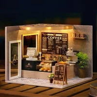 Leisurely Coffee Shop (with LED) – CRH021